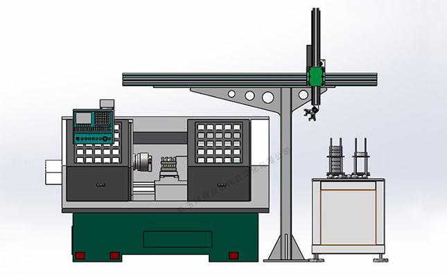 數控車床機械手技術方案